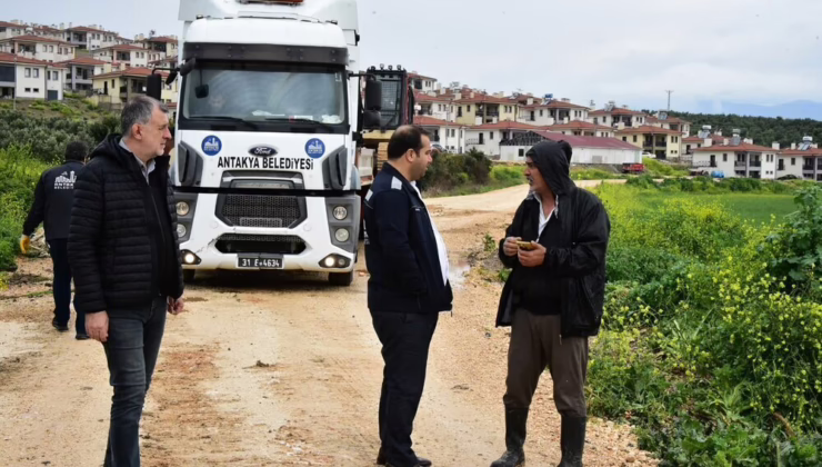 ANTAKYA BELEDİYESİ EKİPLERİ TEYAKKUZDA