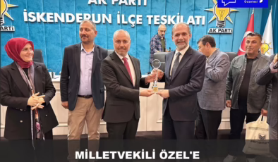 MİLLETVEKİLİ ÖZEL’E “YAŞAM BOYU BAŞARI ÖDÜLÜ”