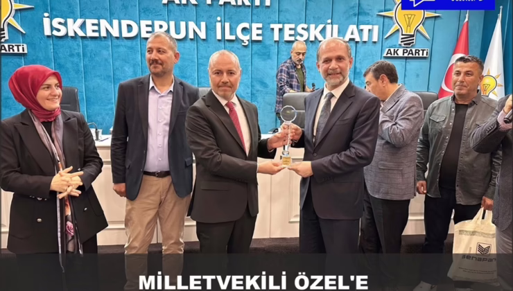 MİLLETVEKİLİ ÖZEL’E “YAŞAM BOYU BAŞARI ÖDÜLÜ”
