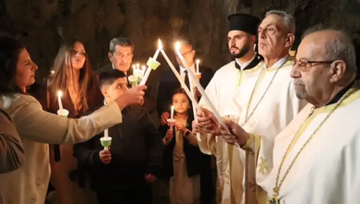 Antakya Da Paskalya Saint Pierre’de Kutlandı