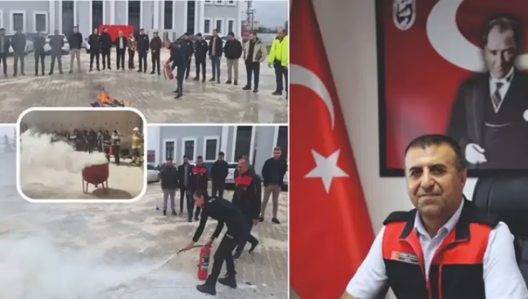 HBB İtfaiyesi’nden Hayat Kurtaran Eğitim Seferberliği