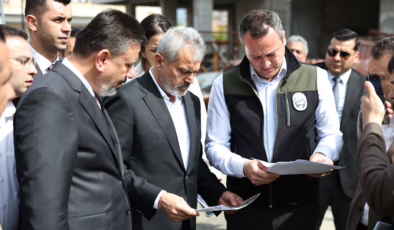 BAŞKAN ÖNTÜRK ARSUZ’DA DEV YATIRIMLARI YERİNDE İNCELEDİ