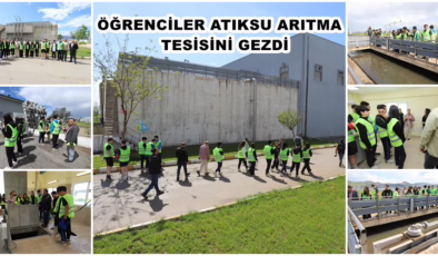 ÖĞRENCİLER ATIKSU ARITMA TESİSİNİ GEZDİ