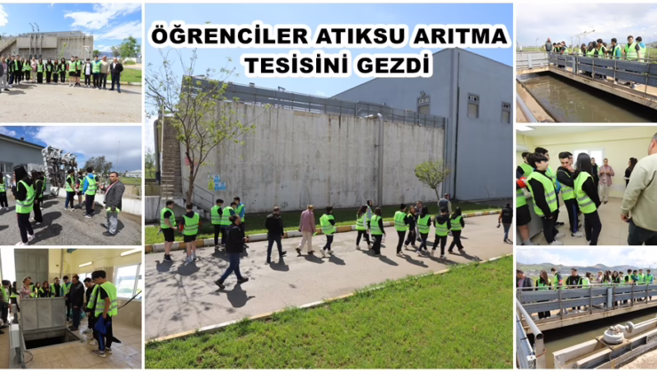 ÖĞRENCİLER ATIKSU ARITMA TESİSİNİ GEZDİ