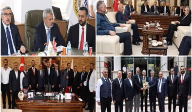 BAŞKAN ÖNTÜRK REYHANLI’DA TİCARET KURUMLARINI ZİYARET ETTİ