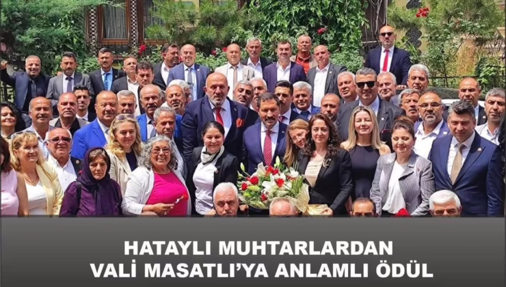 ASIRLIK YIKIMA ASIRLIK MÜCADELE: YILIN VALİSİ MUSTAFA MASATLI!