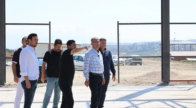 Günyazı Mahallesi’ndeki Nikah Salonu İnşaatında Sona Doğru