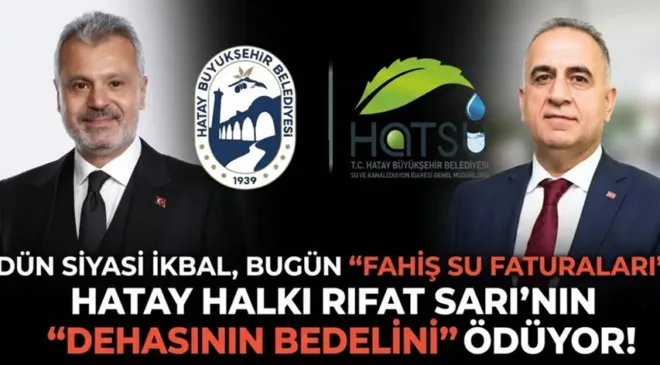 DÜN SİYASİ İKBAL, BUGÜN FAHİŞ FATURA:
