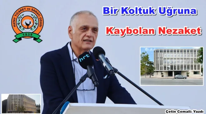 Bir Koltuk Uğruna Kaybolan Nezaket