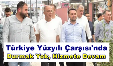 Türkiye Yüzyılı Çarşısı’nda Esnafın Yüzü Gülüyor