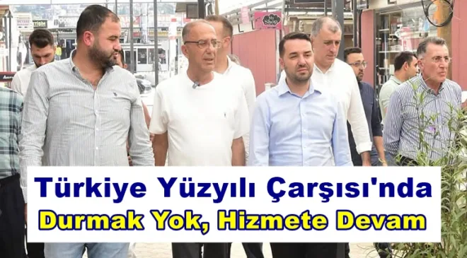 Türkiye Yüzyılı Çarşısı’nda Esnafın Yüzü Gülüyor
